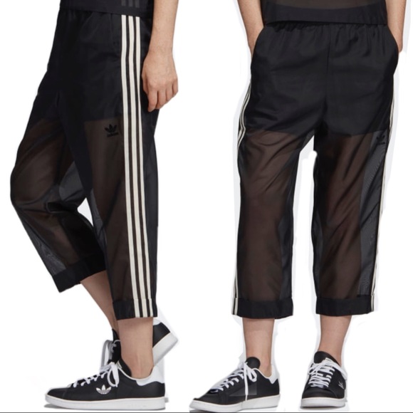 Adidas Sheer Crop Track Pants 